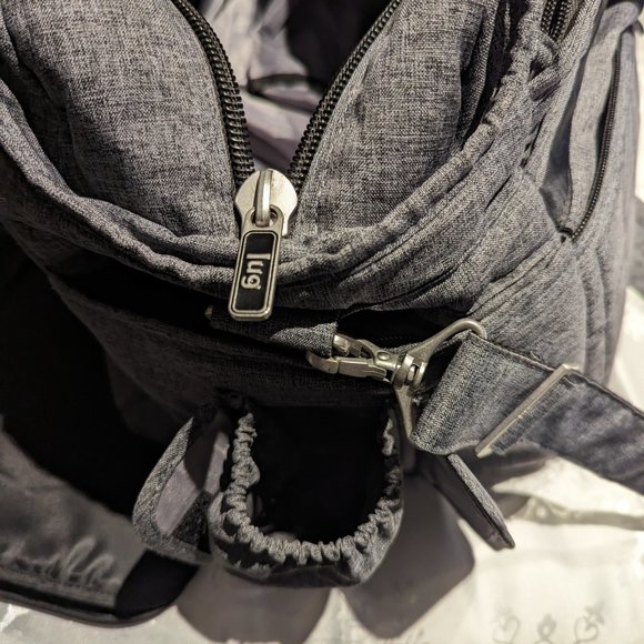 Gray Large Lug Airbus Weekender Bag - Picture 10 of 10